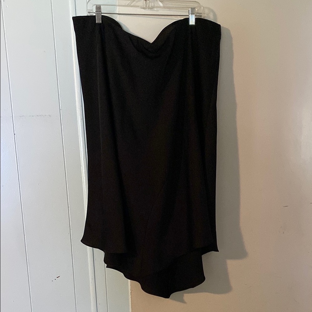 A New Day Black Asymmetrical Skirt 2X NWT